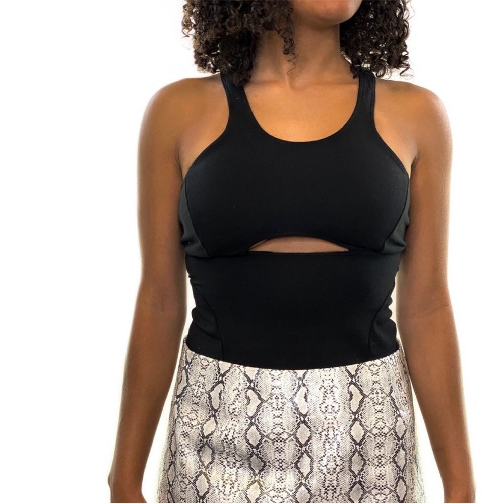 Free people movement cutout bodysuit